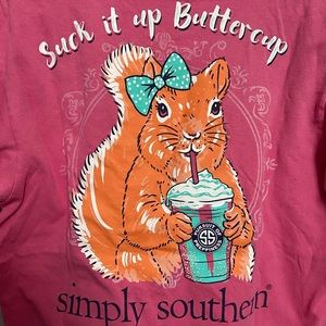 Pink Simply Southern Tshirt